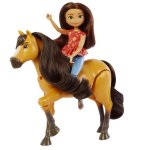 Mustang Duch Wolności - Forever Free Spirit Galopant - zestaw z dźwiękiem : Laleczka Lucy i galopujacy koń Spirit (HHL07)