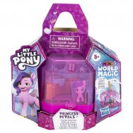 My Little Pony (Nowe pokolenie) - mini world magic: zestaw scena z breloczkiem: Princess Petals (F5245)
