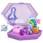 My Little Pony (Nowe pokolenie) - mini world magic: zestaw scena z breloczkiem: Izzy Moonbow (F5244)