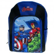 Plecak Marvel Avengers z kieszonką - Iron Man, Kapitan Ameryka i Hulk (929323)