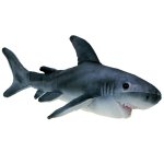 Pluszowe ZOO: Maskotka Rekin szary 45cm (36155)
