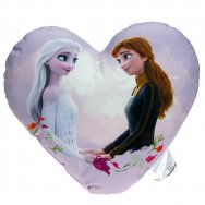 Poduszka pluszowa serce - Kraina Lodu II - Anna i Elsa 985142