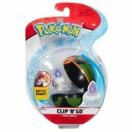 Pokemon - figurka+kula - Clip\'n\'go - 37657 Litwick + Dusk Ball