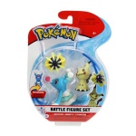 Pokemon - komplet 3 figurek - Brionne, Mimikyu i Cosmoem (96289)