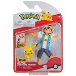 Pokemon - figurka akcji deluxe - Ash i Pikachu