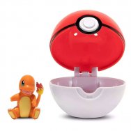 Pokemon - figurka+kula - Clip'n'go - 38194 Charmander + Poke Ball