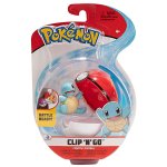 Pokemon - figurka+kula - Clip\'n\'go - 38193 Squirtle + Poke Ball