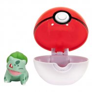 Pokemon - figurka+kula - Clip'n'go - 38195 Bulbasaur + Poke Ball