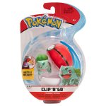 Pokemon - figurka+kula - Clip\'n\'go - 38195 Bulbasaur + Poke Ball