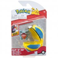 Pokemon - figurka+kula - Clip\'n\'go - Gible + Quick Ball (38209)