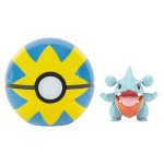 Pokemon - figurka+kula - Clip\'n\'go - Gible + Quick Ball (38209)