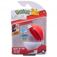 Pokemon - figurka+kula - Clip\'n\'go - Piplup + Poke Ball (42469)