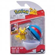 Pokemon - figurka+kula - Clip\'n\'go - Pikachu + Great Ball (42468)