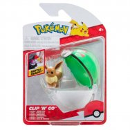 Pokemon - figurka+kula - Clip'n'go - Eevee + Friend Ball (48299)