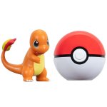 Pokemon - figurka+kula - Clip\'n\'go - 70977 Charmander + Poke Ball