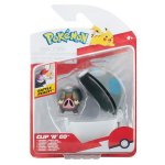 Pokemon - figurka+kula - Clip\'n\'go - Lechonk + Heavy Ball (70975)