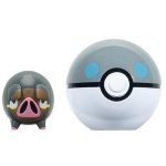 Pokemon - figurka+kula - Clip\'n\'go - Lechonk + Heavy Ball (70975)