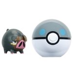 Pokemon - figurka+kula - Clip\'n\'go - Lechonk + Heavy Ball (70975)