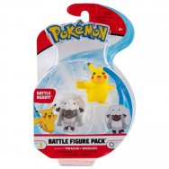 Pokemon - komplet 2 figurek - 38175 Pikachu + Wooloo