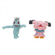 Pokemon - komplet 2 figurek - 42437 Machop + Snubbull