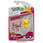 Pokemon - komplet 2 figurek - 42438 Pikachu + Aipom