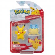 Pokemon - komplet 2 figurek - 48108 Pikachu + Spheal