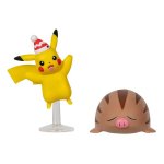 Pokemon - komplet 2 figurek - 48109 Pikachu + Swinub