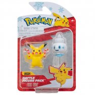 Pokemon - komplet 2 figurek - 48109 Pikachu + Vanillite
