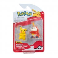 Pokemon - komplet 2 figurek - 49745 Pikachu + Fueococo