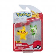Pokemon - komplet 2 figurek - 49747 Pikachu + Sprigatito