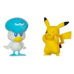 Pokemon - komplet 2 figurek - 49746 Pikachu + Quaxly