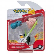 Pokemon - komplet 3 figurek - Beldum, Clefairy i Sirfetch'd (48136)