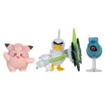 Pokemon - komplet 3 figurek - Beldum, Clefairy i Sirfetch\'d (48136)