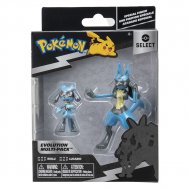 Pokemon: Select: komplet 2 figurek - Ewolucje: Riolu i Lucario (Evolution Multi-Pack)