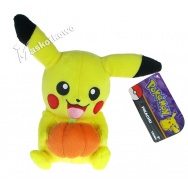 Pokemon - TOMY - Pikachu z dynią - 23cm