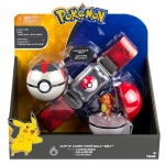 Pokemon - TOMY - zestaw - Pas, poke ball\'e i figurka Charmander T19206
