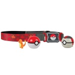 Pokemon - TOMY - zestaw - Pas, poke ball\'e i figurka Charmander T19206
