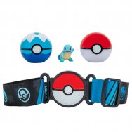 Pokemon - zestaw - Pas, poke ball'e i figurka Squirtle 38280