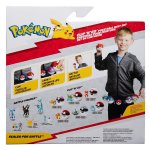 Pokemon - zestaw - Pas, poke ball\'e i figurka Pikachu (48315)