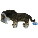 Prehistoryczne Zoo: Maskotka Tygrys Szablozębny 40cm (90144)