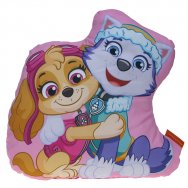 Psi Patrol - miękka poduszka dekoracyjna (Everest i Skye) 29010