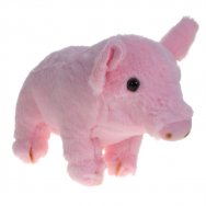 Puchate zwierzaki przytulaki: Maskotka różowa Świnka (Prosiaczek)