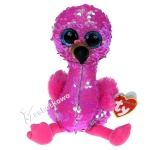 Pupilki (Ty Beanie Boos Flippables): flaming Pinky 25cm