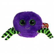 Pupilki (Ty Beanie Boos): pająk Crawly 10/20cm (fioletowy)