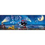 Puzzle 1000 elementów - High Quality Collection: Panorama: Mickey i Minnie (39449)