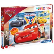 Puzzle 104 elementy - Auta 3 : Cars 3 (27072)