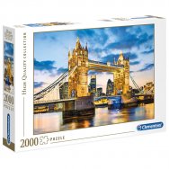 Puzzle 2000 elementów - High Quality Collection: Tower Bridge o zmierzchu (32563)