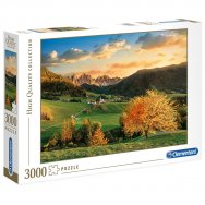 Puzzle 3000 elementów - High Quality Collection: Santa Magdalena - Dolomity (33545)