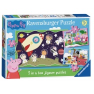 Puzzle 3w1: Świnka Peppa 069590