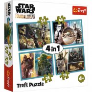 Puzzle 4w1 (35+48+54+70) - Star Wars : The Mandalorian (34377)